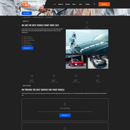 ThemeForest PaintMyRide