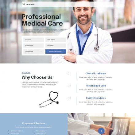 ThemeForest Paramedic