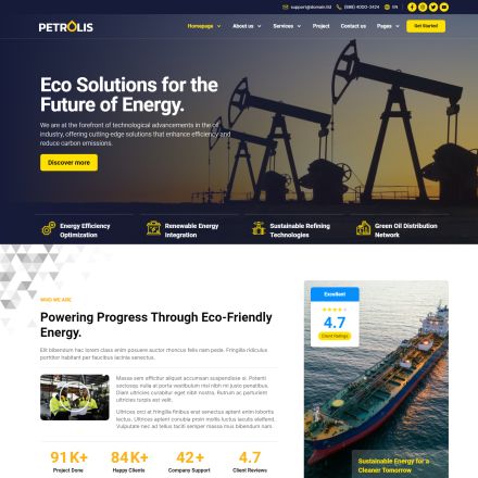 ThemeForest Petrolis