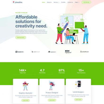 ThemeForest Pixeeline