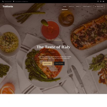 ThemeForest Pizzeria Trattoria