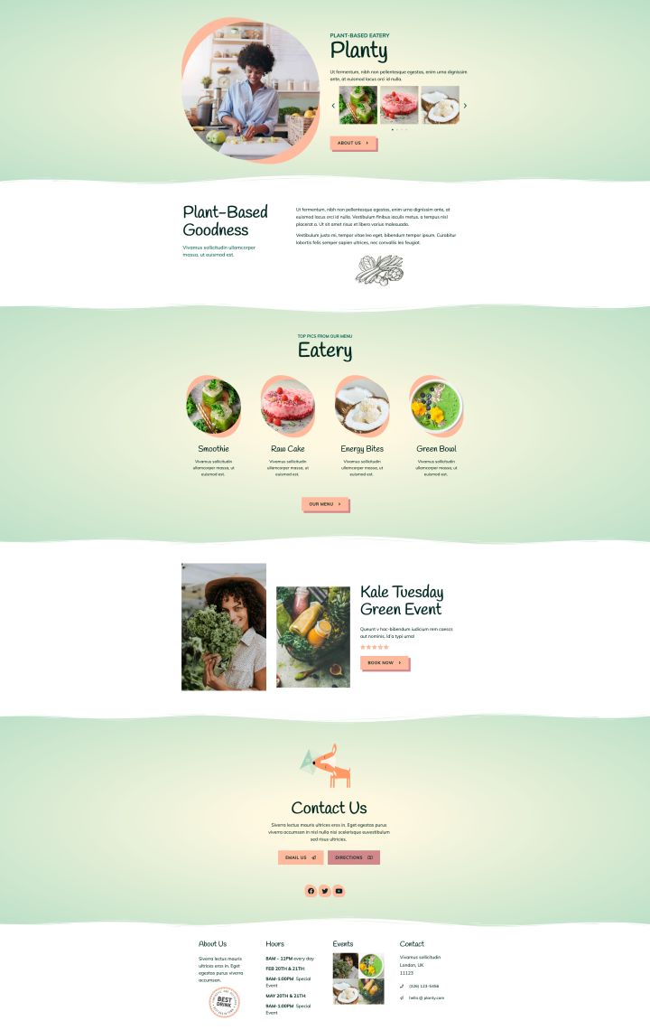 WordPress шаблон ThemeForest Planty