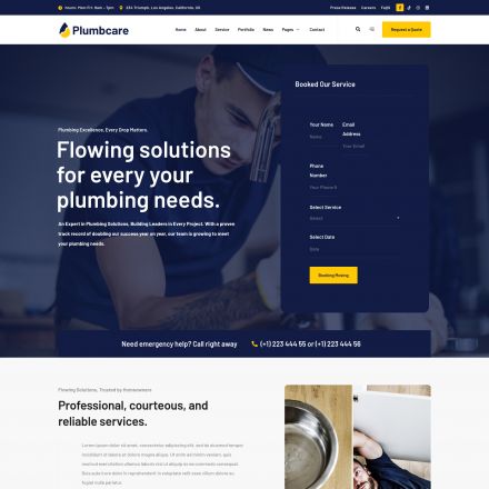 ThemeForest PlumbCare