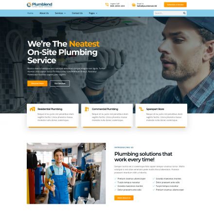 ThemeForest Plumbend