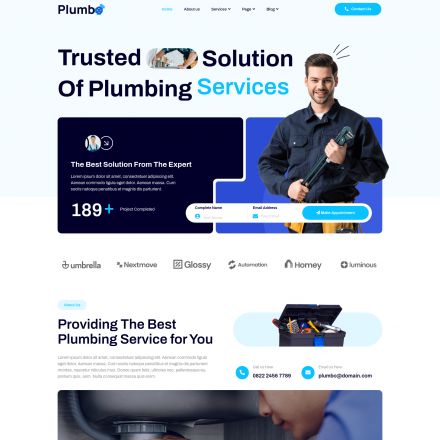 ThemeForest Plumbo