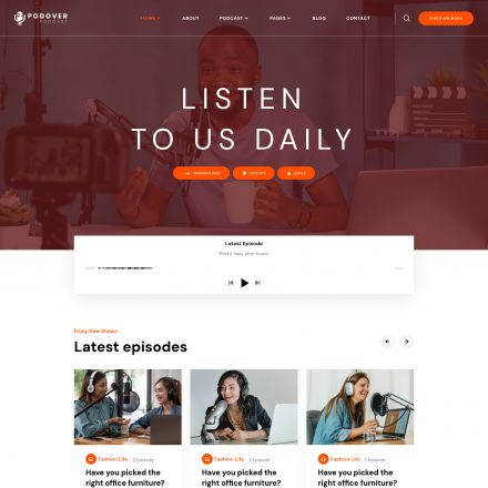 ThemeForest Podover