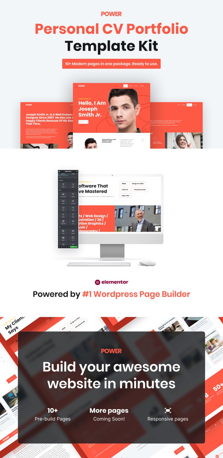 WordPress шаблон ThemeForest Power