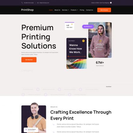 ThemeForest Printshop