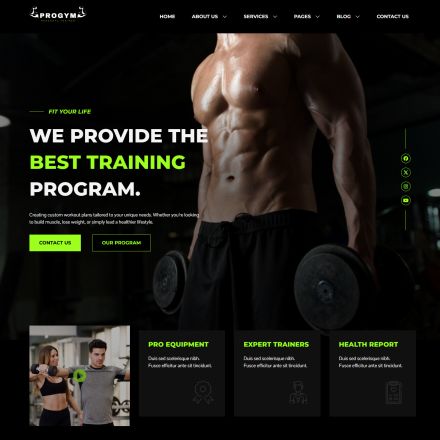 ThemeForest Progym