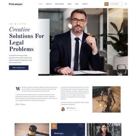 ThemeForest Prolawyer