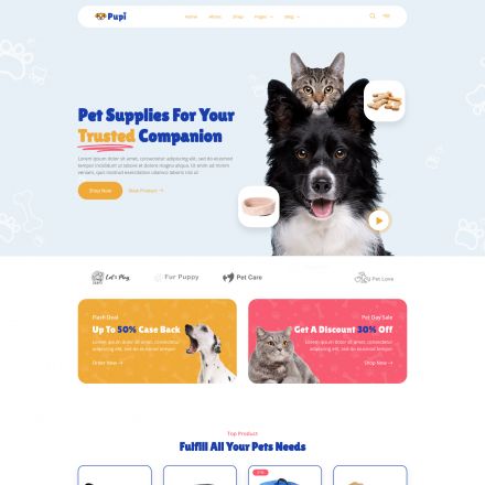 ThemeForest Pupi