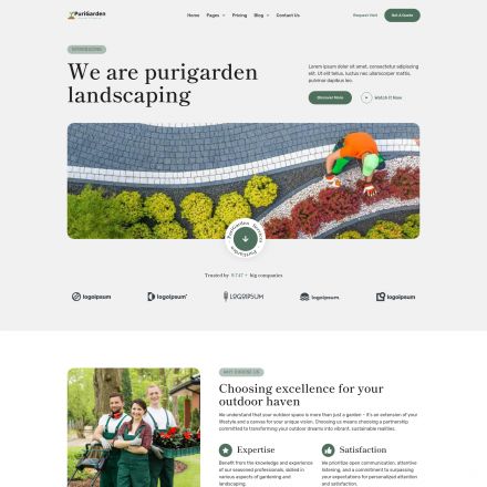 ThemeForest PuriGarden