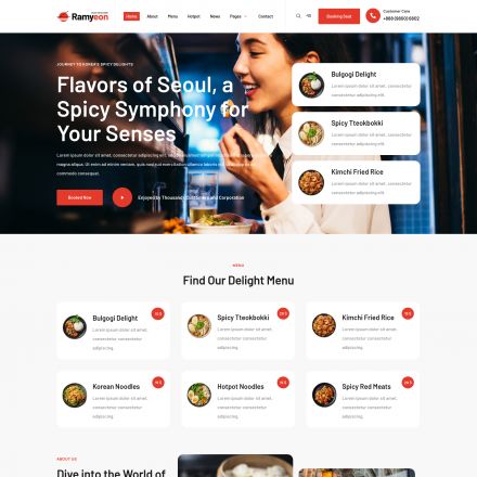 ThemeForest Ramyeon