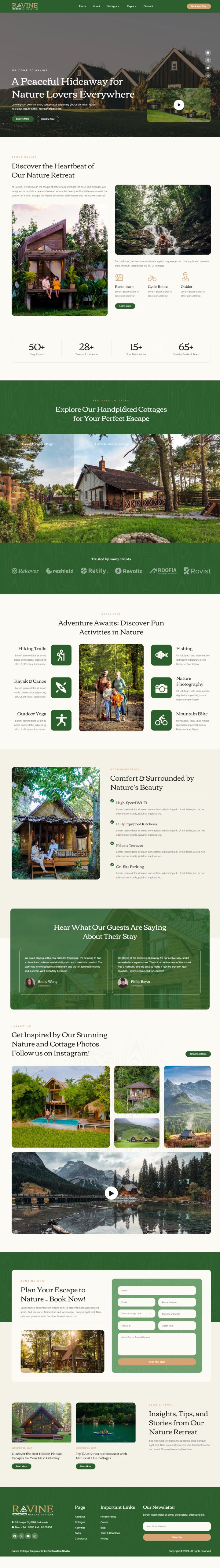 WordPress шаблон ThemeForest Ravine