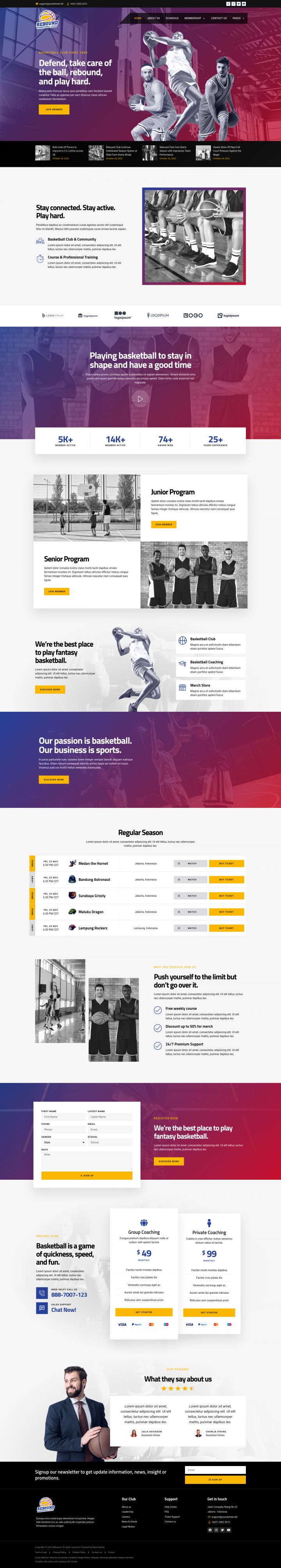 WordPress шаблон ThemeForest Rebound