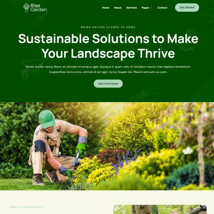 ThemeForest Risegarden