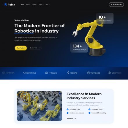 ThemeForest Robix