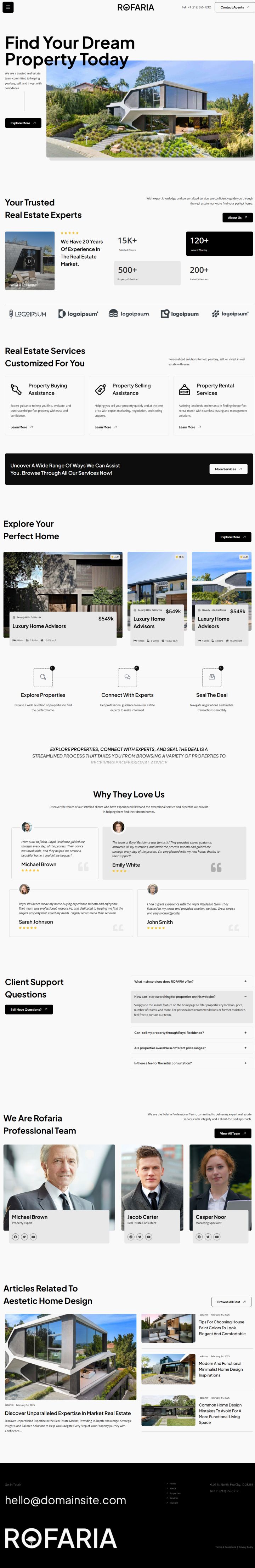 WordPress шаблон ThemeForest Rofaria