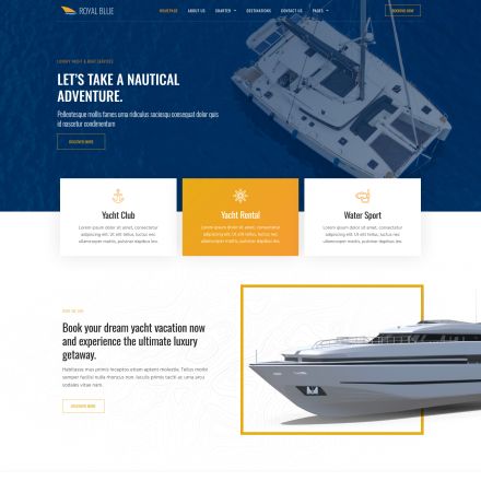 ThemeForest RoyalBlue