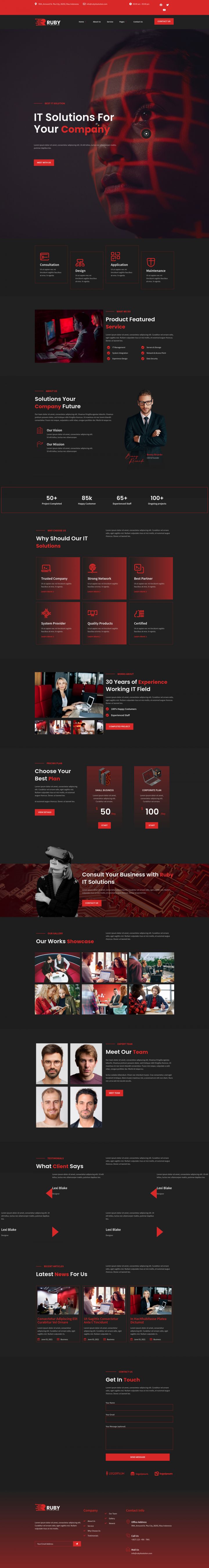 WordPress шаблон ThemeForest Ruby