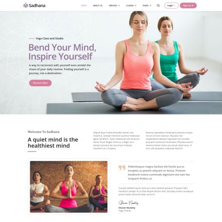 ThemeForest Sadhana