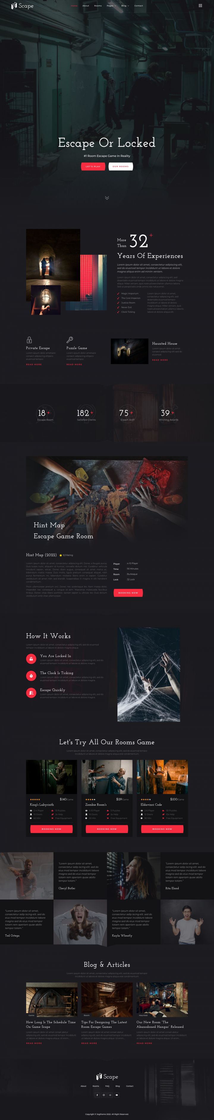 WordPress шаблон ThemeForest Scape