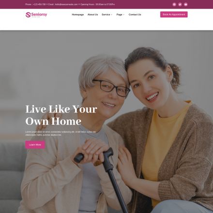 ThemeForest Seniorsy