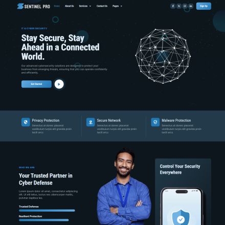 ThemeForest Sentinel