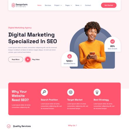 ThemeForest Seoprism