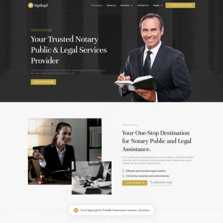 ThemeForest SignLegal