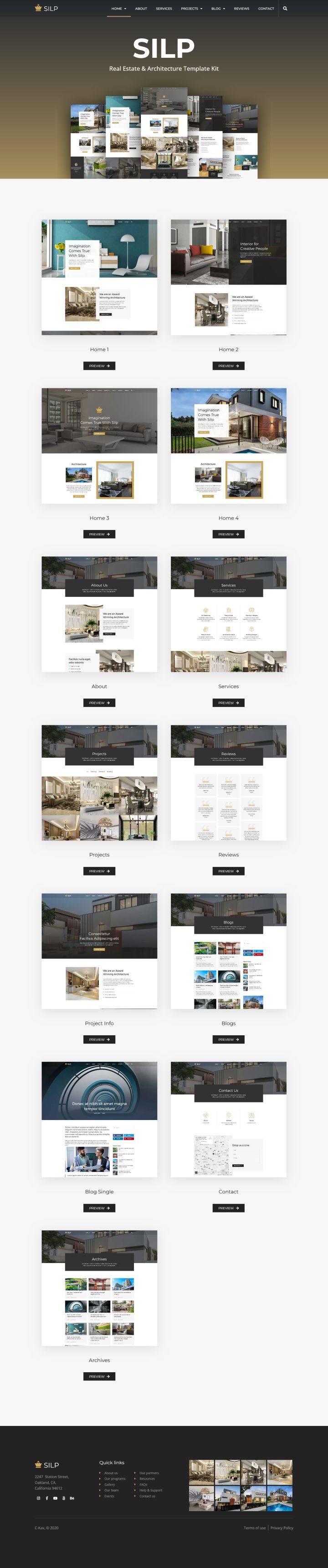 WordPress шаблон ThemeForest Silp