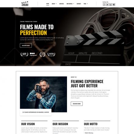 ThemeForest Sinema