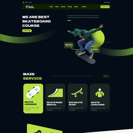 ThemeForest Skatecourse