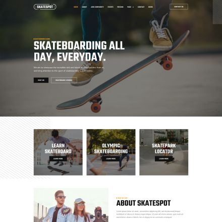 ThemeForest Skatespot