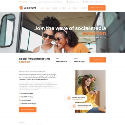 ThemeForest SocialWave