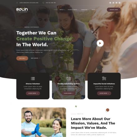 ThemeForest Socin