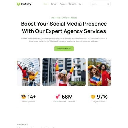 ThemeForest Soziely