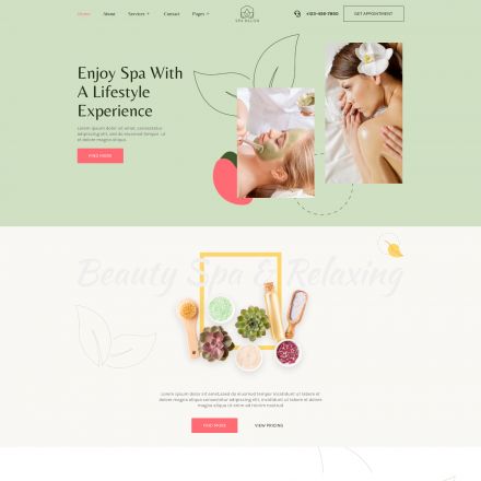 ThemeForest Spa Blush