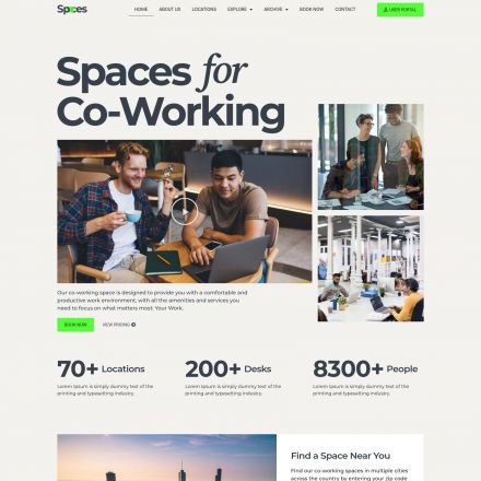 ThemeForest Spaces