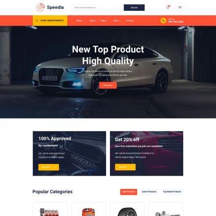 ThemeForest Speedia