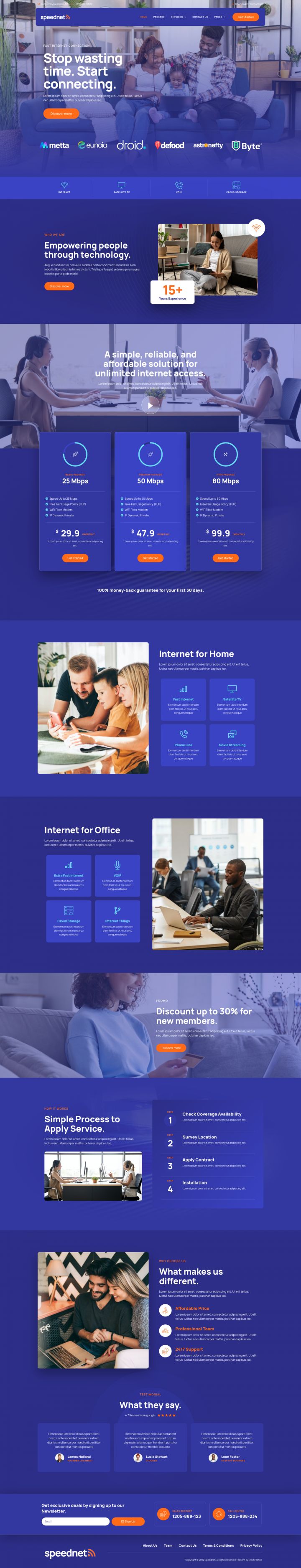 WordPress шаблон ThemeForest SpeedNet