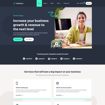 ThemeForest StartupInc