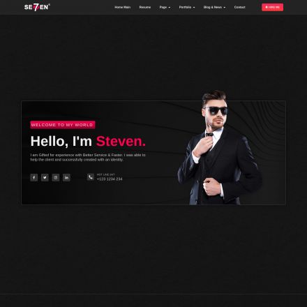 ThemeForest Steven