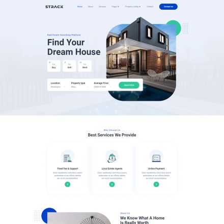 ThemeForest STRACK Estate