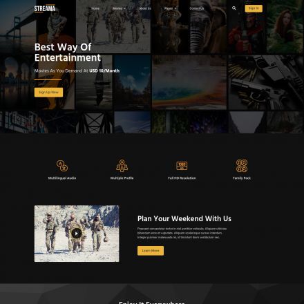 ThemeForest Streama