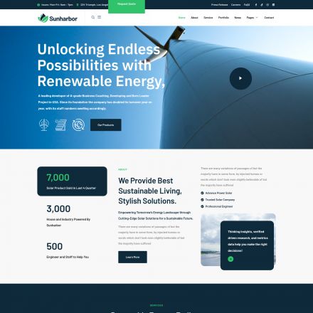 ThemeForest SunHarbor