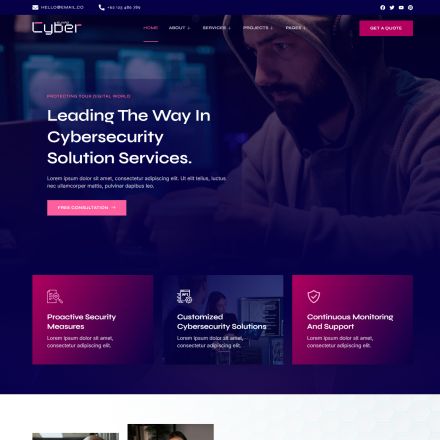 ThemeForest Sybergad