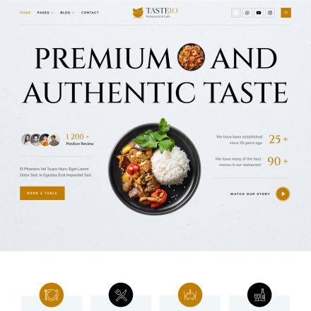 ThemeForest Tasteio