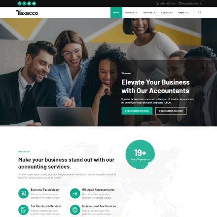 ThemeForest Taxacco