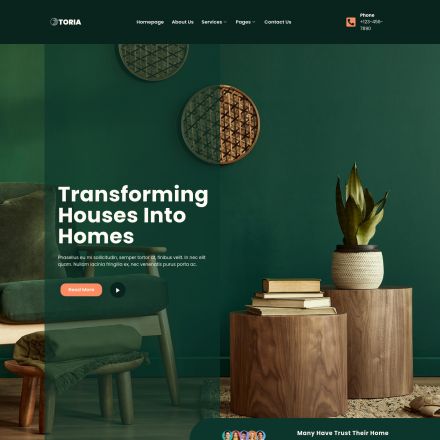 ThemeForest Toria